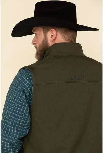 Miniatura 5 de ARIAT Chaleco de Softshell Vernon 20 para hombre color verde talla S Verde