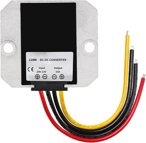 Miniatura 2 de DC 24V a 12V 10A 120W Convertidor de voltaje Buck Transformador de potencia impermeable, reductor de voltaje reductor, regulador módulo de fuente