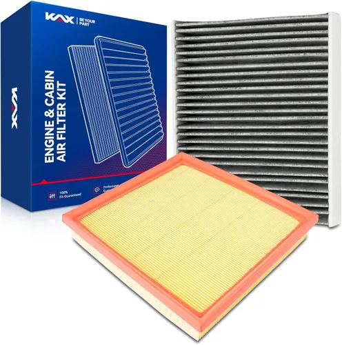 Miniatura 43 de KAX Kit de filtro de aire de motor y cabina, repuesto para Nissan Altima 2002-2006, Sentra 2000-2006, Murano 03-07, Maxima 2004-2008; INFINITI G35