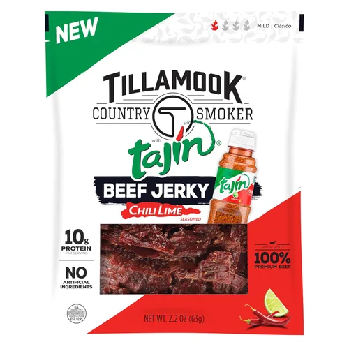 Miniatura 15 de Tillamook Country Smoker Tillamook Real Hardwood Smoked Old Fashioned Silver Dollar - charqui de carne de vacuno