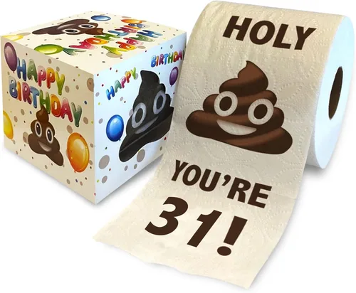 Miniatura 28 de Printed TP Holy You're 9 Birthday - Papel higiénico para regalo de cumpleaños 9, divertido regalo de cumpleaños, broma de papel higiénico, novedad