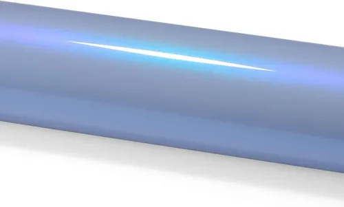 Miniatura 3 de 2 piezas de 4 x 8 pulgadas (3.9 in x 7.9 in) de muestra azul bebé espacio caramelo brillante camaleón cambio de color metálico cambio