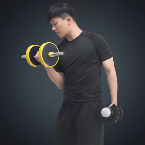 Miniatura 4 de JULY'S SONG Conjunto de entrenamiento de compresión para hombre, 5 piezas, secado rápido, pantalones cortos, mallas, chaqueta para gimnasio