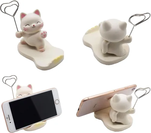 Miniatura 6 de Lindo animal dinosaurio teléfono celular titular, pequeño escritorio teléfono soporte soporte para iPhone Android Samsung Galaxy Note Aaurio