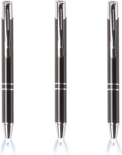 Bolígrafo con luz, bolígrafo iluminado, bolígrafos iluminados brillantes para escribir en la oscuridad, linterna de luz LED, bolígrafo de enfermeras
