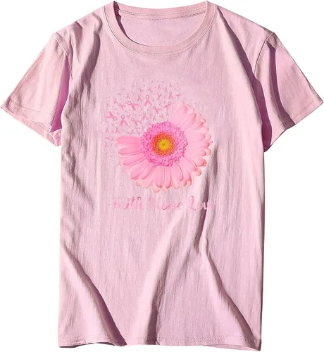 Miniatura 11 de Camisetas de manga corta con estampado de corazón para mujer, camisetas de ajuste regular, linda y divertida, ropa de regalo 2023