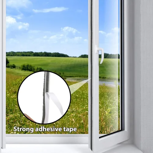 Miniatura 6 de Aislamiento autoadhesivo de 33 pies para ventana de invierno, burlete gris de 0.35 x 0.2 pulgadas, sello de puerta corrediza, sello de puerta