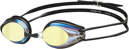 Miniatura 23 de Arena Tracks Gafas de natación unisex para adultos esenciales para carreras competitivas de natación, aprobadas por FINA, con lente antiniebla