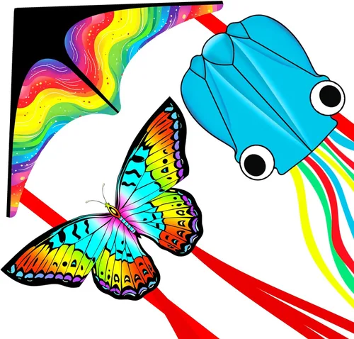 Miniatura 9 de Xida Butterfly Kite for Kids & Adults Easy to Fly, Ages 4-8 8-12, Large Kite with 300ft Handle, Perfect for Beach Trips