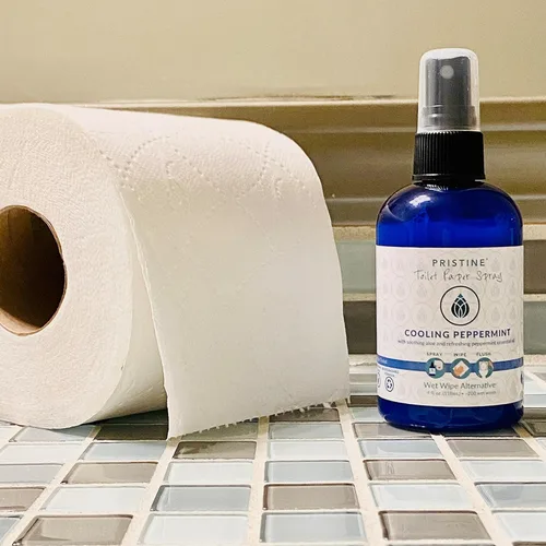 Miniatura 4 de Spray de papel higiénico PRISTINE - Como se ve en Shark Tank, toallitas de limpieza personal más naturales y alternativa a las toallitas húmedas