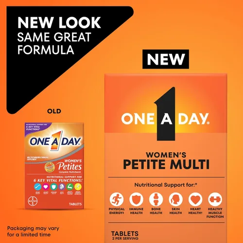 Miniatura 2 de Multivitamínico completo One-A-Day Women's Petites, 160 unidades, BAYER579086, 1, 1