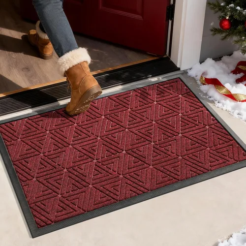 Miniatura 24 de Yimobra Alfombra para Puerta Delantera Exterior Entrada 29.5x17, Impermeable Resistente Alfombras Exteriores para Puerta Delantera, Alfombra