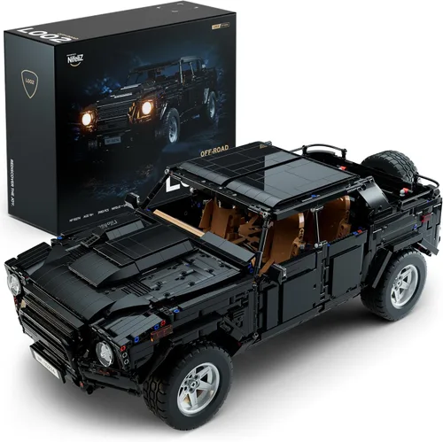 Nifeliz L002 - Juego de construcción de automóvil todoterreno, modelo de camión coleccionable y regalo para adultos y amantes de los automóviles,