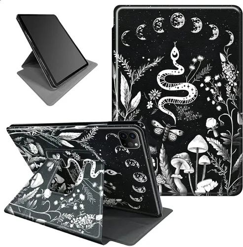 Miniatura 65 de Funda para iPad mini 6 para iPad mini 6ª generación 8.3 pulgadas 2021 360 grados giratorio soporte ligero cubierta inteligente protectora