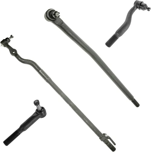Miniatura 102 de TRQ Juego de barras de acoplamiento delanteras interiores y exteriores de 4 piezas compatible con Jeep Cherokee 1991-2001 y Comanche 91-92
