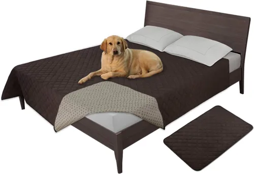 Miniatura 29 de Easy-Going - Funda impermeable 100% para cama de perro, manta antideslizante para mascotas para muebles, funda lavable para sofá, funda de repuesto