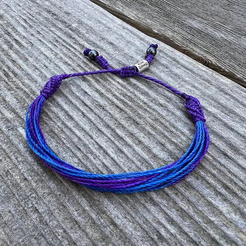 Miniatura 49 de Rumi Sumaq Pulsera de concientización para hombres, mujeres y niños – Pulsera de apoyo tejida ajustable anudada a mano – Pulsera de conciencia sutil