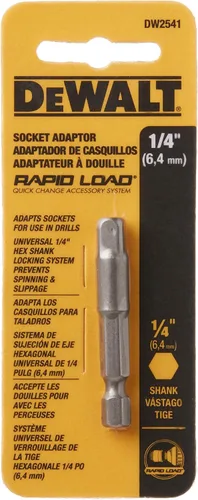 Miniatura 2 de DEWALT Adaptador de enchufe hexagonal, 1/4 pulgadas (DW2541)