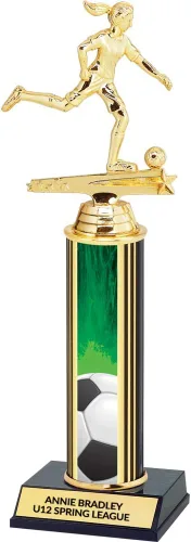Soccer Trophies for Boys and Girls with Custom Personalization, Futbol Award for Kids with Engraving
