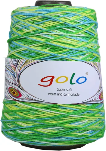 Miniatura 2 de golo Hilo de cono de lana para tejer 8.8oz 400yd 100% hilo de lana para tejer a mano 401-Blanco