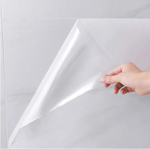 Miniatura 5 de Sufang 4 calcomanías de pared transparentes a prueba de aceite, papel tapiz protector de pared para cocina, protector de pared, impermeable