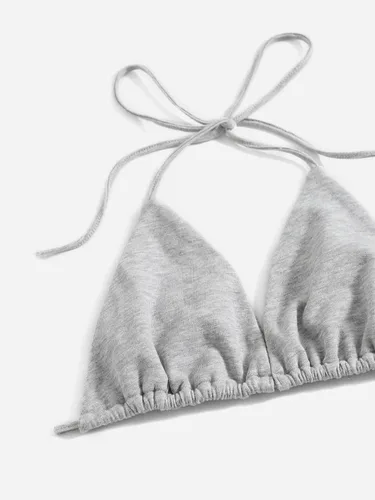Miniatura 4 de Floerns Conjunto deportivo de 2 piezas para mujer, brasier y pantalones deportivos