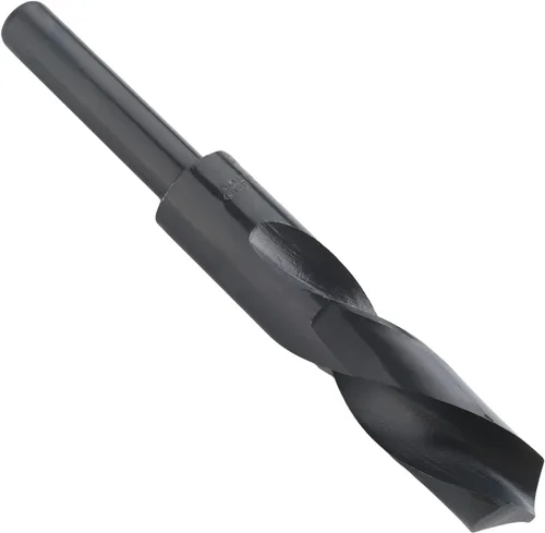 Miniatura 10 de Auniwaig Broca de vástago reducido de 0.51 "0.512 in rodante de nitruración de óxido negro de acero de alta velocidad HSS 6542 para placa