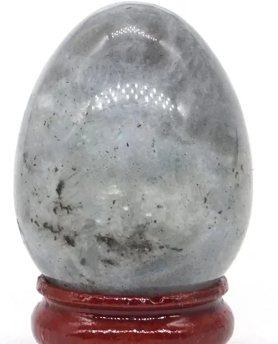 Miniatura 24 de Meditación Home Piedras de Cristal de 1.181x1.575 in, huevo Natural, Reiki Gema Mineral, artesanía, decoración del hogar, Regalo