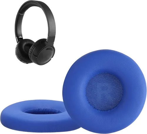 Miniatura 12 de kwmobile Almohadillas compatibles con almohadillas JBL Tune 600 / 500BT / 510BT / 520BT / 450 – 2 piezas de repuesto para auriculares, color negro