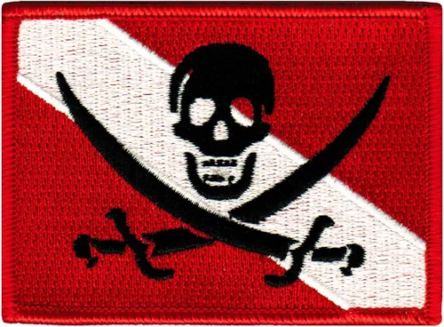 Miniatura 17 de Divemaster - Parche bordado para buceo, emblema de buceo, recuerdo