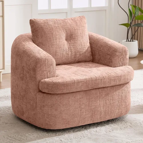 Miniatura 11 de Modern Velvet Armless Accent Living Room Chair,Upholstered Fabric Button Comfortable Leisure Chair with Wooden Legs for Bedroom,Office (Beige Velvet)