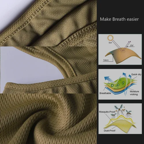 Miniatura 5 de Pasamontañas ajustable, resistente al viento, protección UV