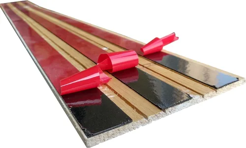 Miniatura 3 de COLAMO Lujo 10 piezas de tablones de madera de granero reciclada de madera real para despegar y pegar, paneles de madera rústicos autoadhesivos