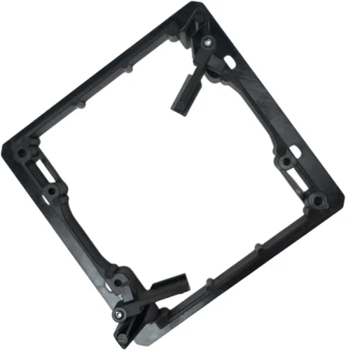 Miniatura 4 de iMBAPrice Soporte de montaje de bajo voltaje de 2 bandas, soporte para paneles de yeso para placas de pared de paso de cables, soporte LV2-2