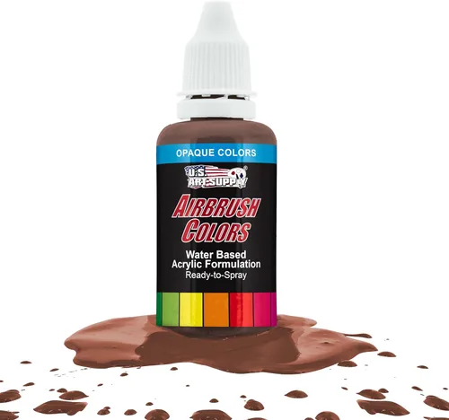 Miniatura 22 de U.S. Art Supply Opaque Lake Blue - Pintura acrílica para aerógrafo con efectos especiales, 8 onzas, lista para rociar, pintura con pincel de aire a