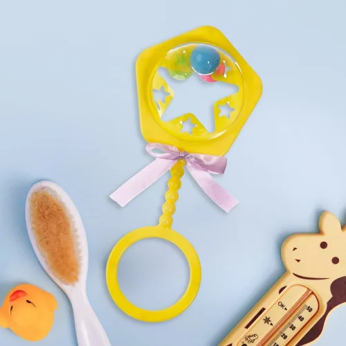 Miniatura 2 de Juego de juguetes gigantes de sonajero y botella para bebé, paquete de 1, desarrollo sensorial, entretenimiento calmante para bebés y niños pequeños
