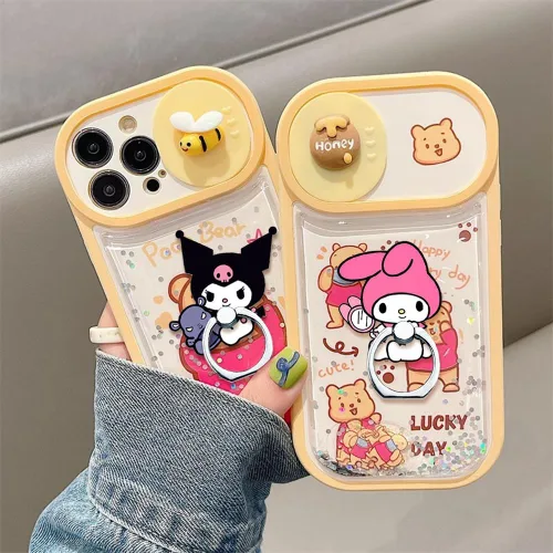 Miniatura 4 de Soporte para anillo de teléfono, soporte de anillo de teléfono de dibujos animados, soporte para teléfono, soporte de agarre de dedo de rotación 360
