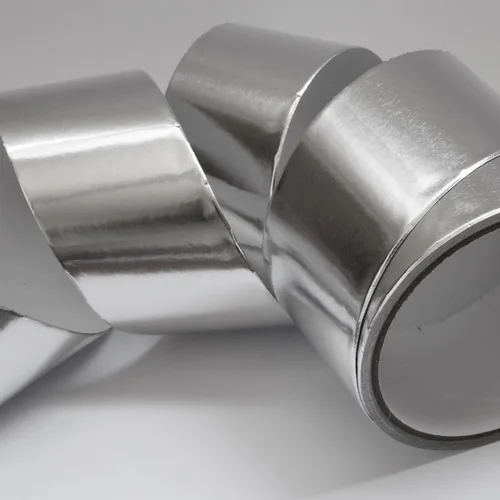 Miniatura 6 de Lichamp Cinta de papel de aluminio HVAC, paquete de 2 cintas aislantes de metal para conductos, sellado de aire acondicionado de CA, 2 pulgadas x 70