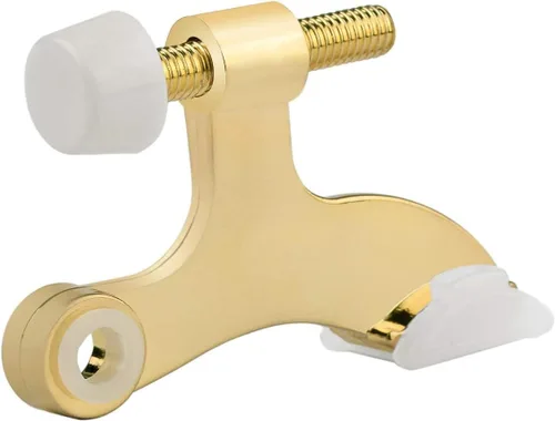 Miniatura 9 de HOMOTEK Paquete de 20 topes de puerta con pasador de bisagra, topes de bisagra para la parte superior de la puerta, tope de puerta ajustable de lujo