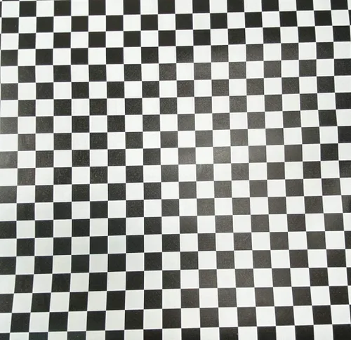 Miniatura 8 de Redodeco Azulejos adhesivos de mosaico blanco y negro para salpicaduras, película de vinilo brillante, para encimera de cocina, papel tapiz, papel