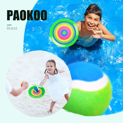Miniatura 6 de Juego de pelota para lanzar y atrapar, juego de pelota pegajosa para niños, para verano, al aire libre, patio, playa, piscina, patio, regalo