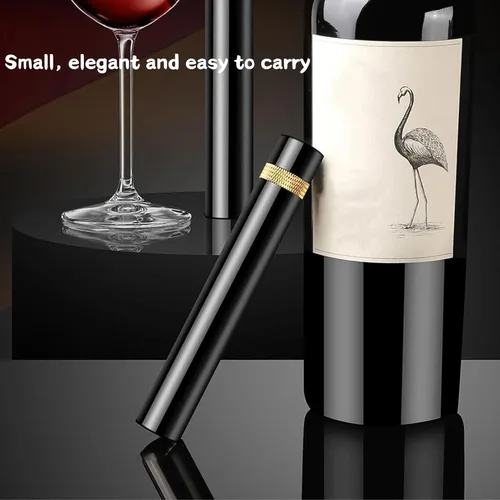 Miniatura 2 de Abridor de vino, abridor de vino MIni, bomba de presión de aire de bolsillo portátil de viaje, abrebotellas de vino, Porta de viaje para el hogar