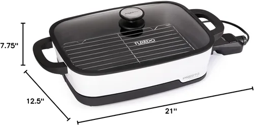 Miniatura 7 de Presto 06854 Tuxedo - Sartén digital de precisión, al vacío, multicocina