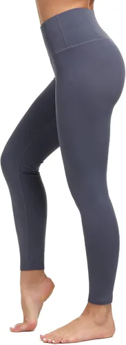 Miniatura 8 de Dragon Fit - Pantalones de compresión para yoga con bolsillos interiores, cintura alta, pantalones atléticos para control de abdomen, calzas