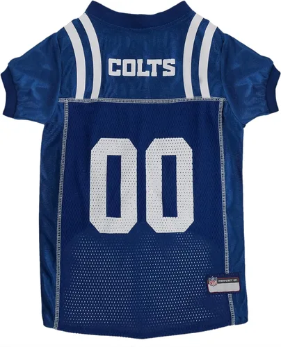 Miniatura 22 de Camiseta para perro de los New Orleans Saints, de la NFL, talla: L, el mejor atuendo de camiseta de fútbol americano para perros o gatos, con Santos