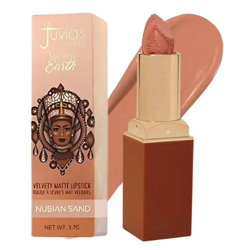 Miniatura 10 de Juvia's Place Nubian Earth Matte Lipstick Clay - Lápiz labial hidratante de larga duración, maquillaje de labios ricamente pigmentado, cremoso