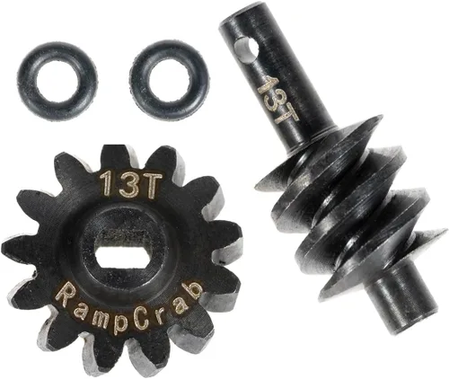 Miniatura 5 de Overdrive - Juego de engranajes diferenciales 12T, acero endurecido, 1/24, piezas de actualización para Axial SCX24 Bronco Deadbolt JLU B-17
