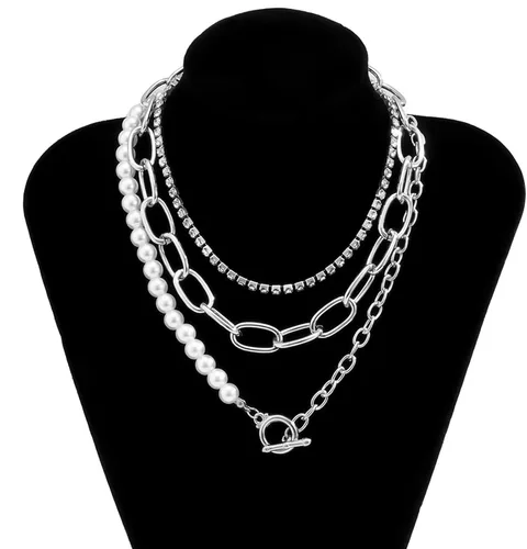 Miniatura 63 de Long tiantian Collares en capas para mujer, joyería occidental para mujer, collar de moneda apilable, collar de país, moderno, bohemio, verano