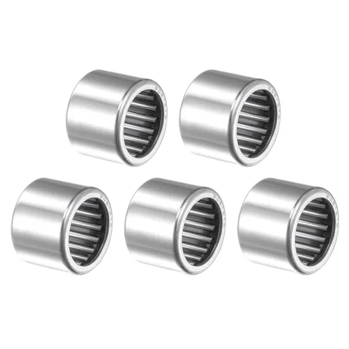 Miniatura 11 de uxcell SCE68 Rodamientos de agujas 3/8-pulgadas de diámetro 9/16-pulgadas de diámetro exterior 1/2-pulgada de ancho Acero cromado Extremo abierto 5