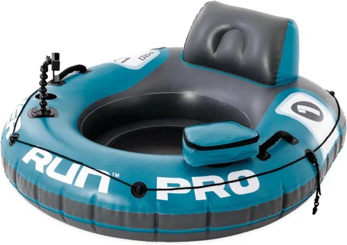 Miniatura 13 de Intex 58854EP River Run Connect Salón flotante inflable: respaldo cómodo - Portavasos incorporado - Asas duraderas - Conectores fáciles de usar